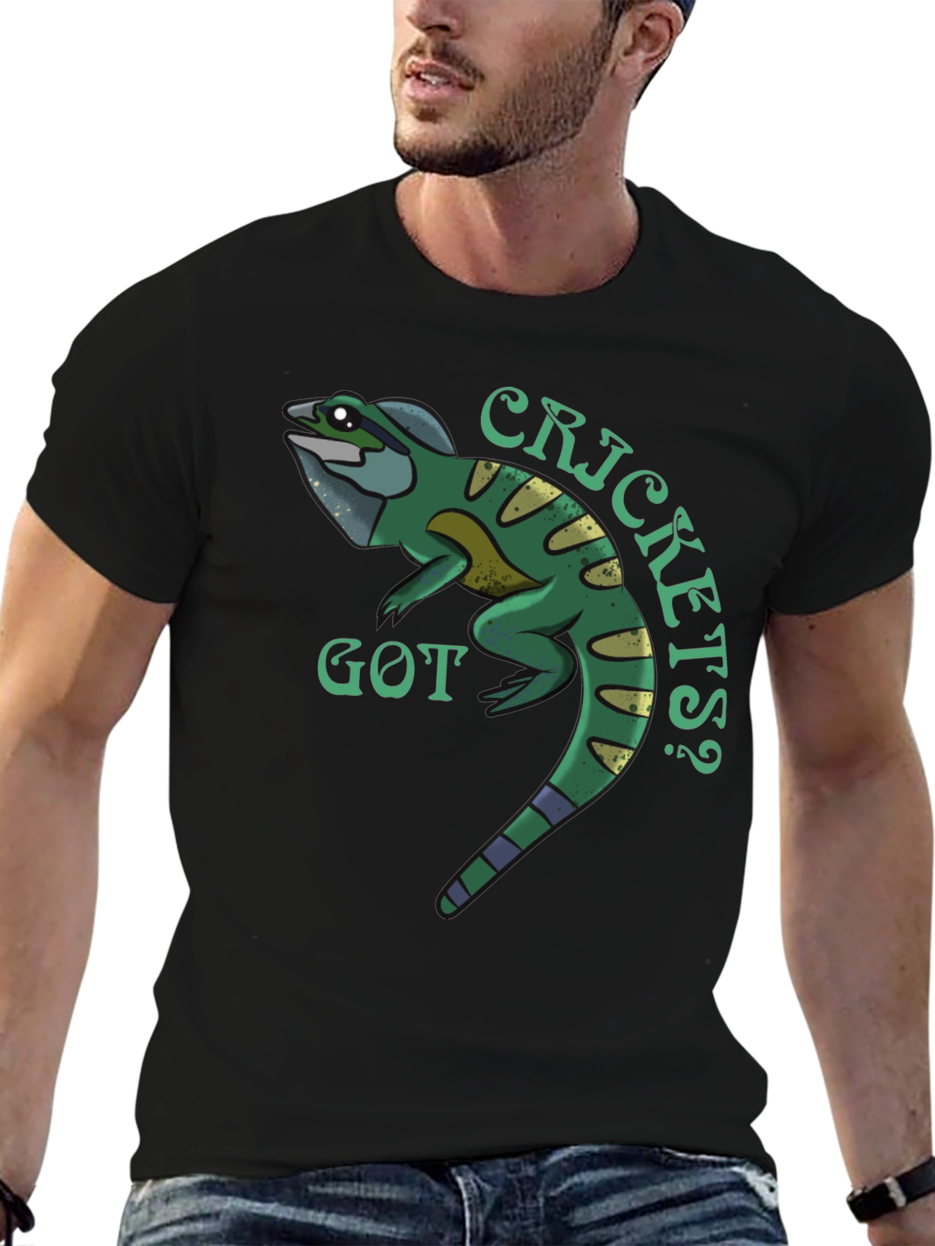 Got Crickets? Graphic Print Tee