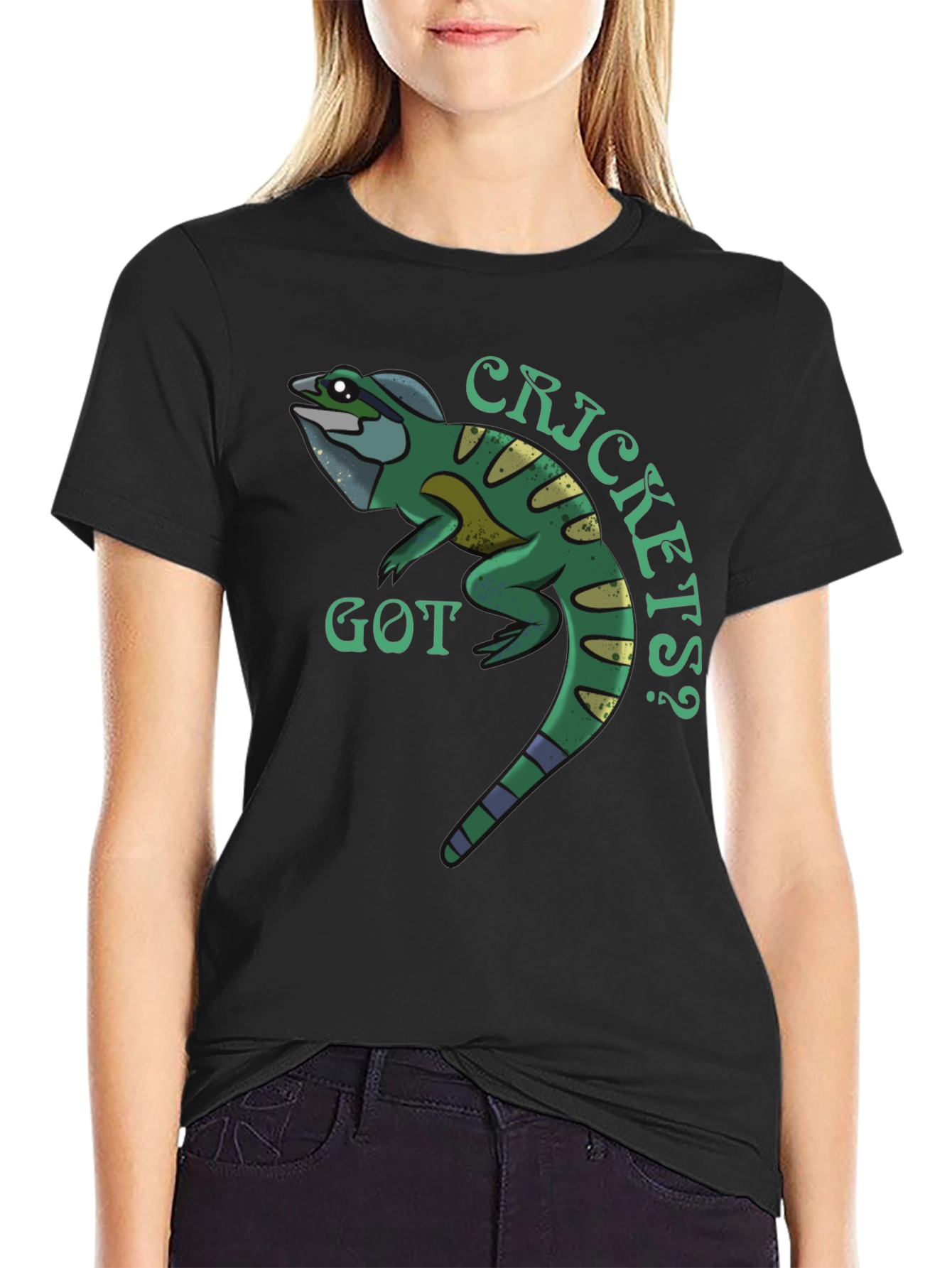 Got Crickets? Graphic Print Tee