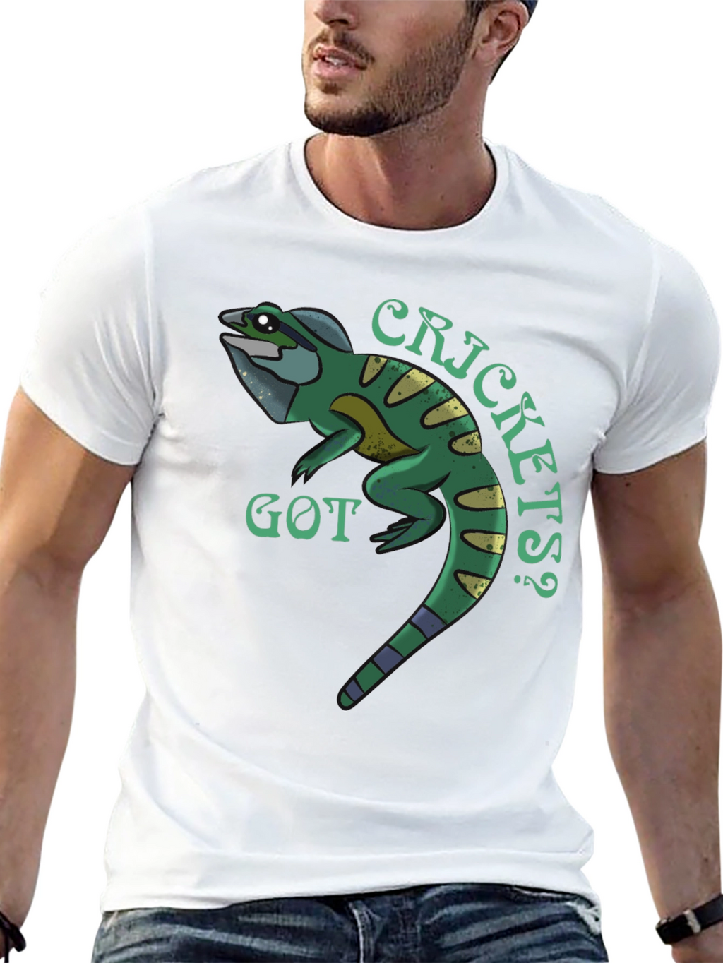 Got Crickets? Graphic Print Tee