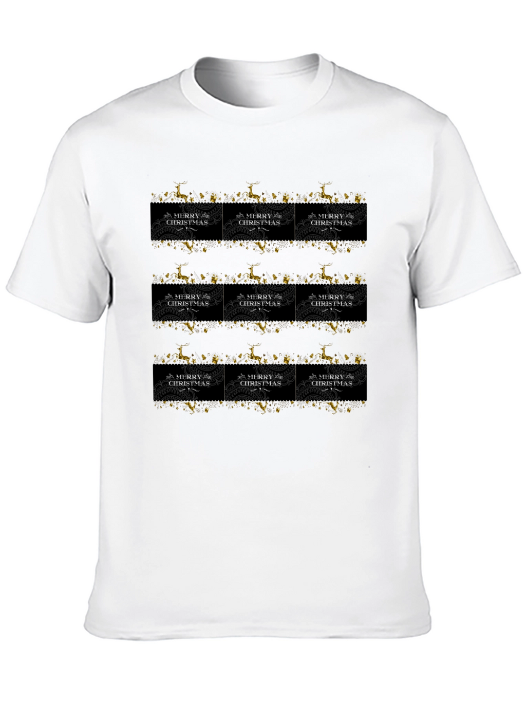 Festive Christmas Pattern T-Shirt