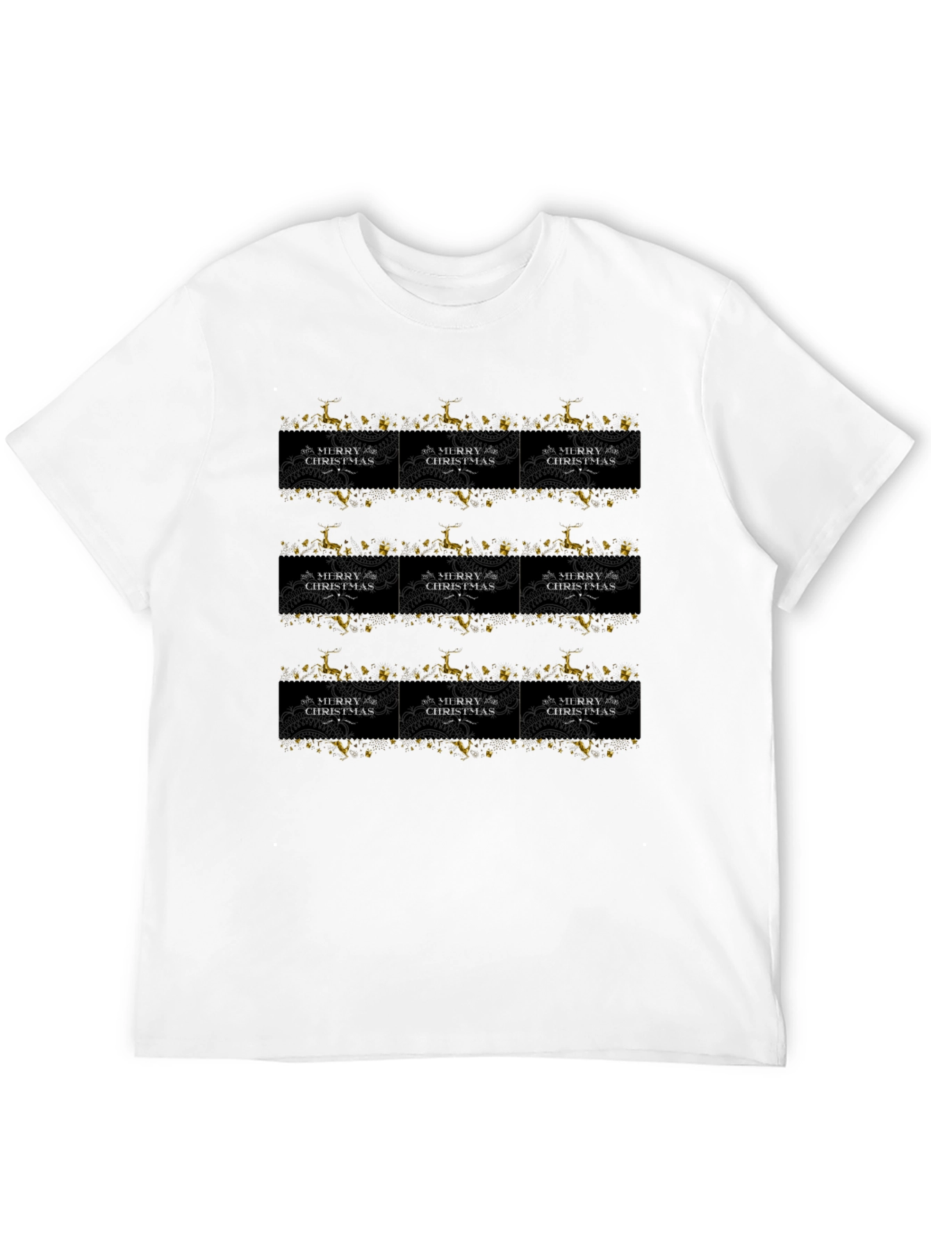 Festive Christmas Pattern T-Shirt