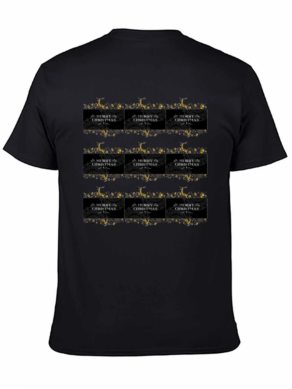 Festive Christmas Pattern T-Shirt