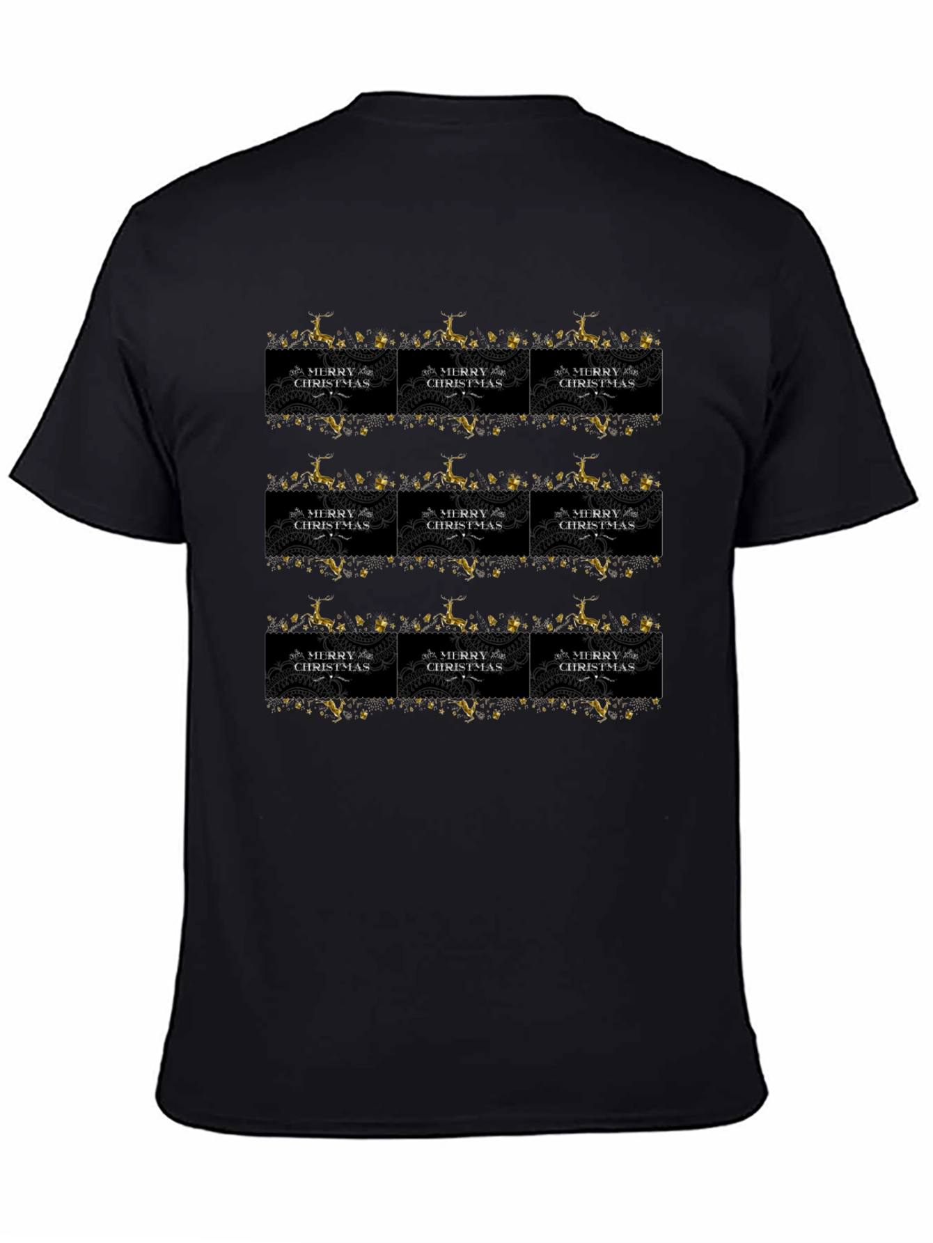 Festive Christmas Pattern T-Shirt