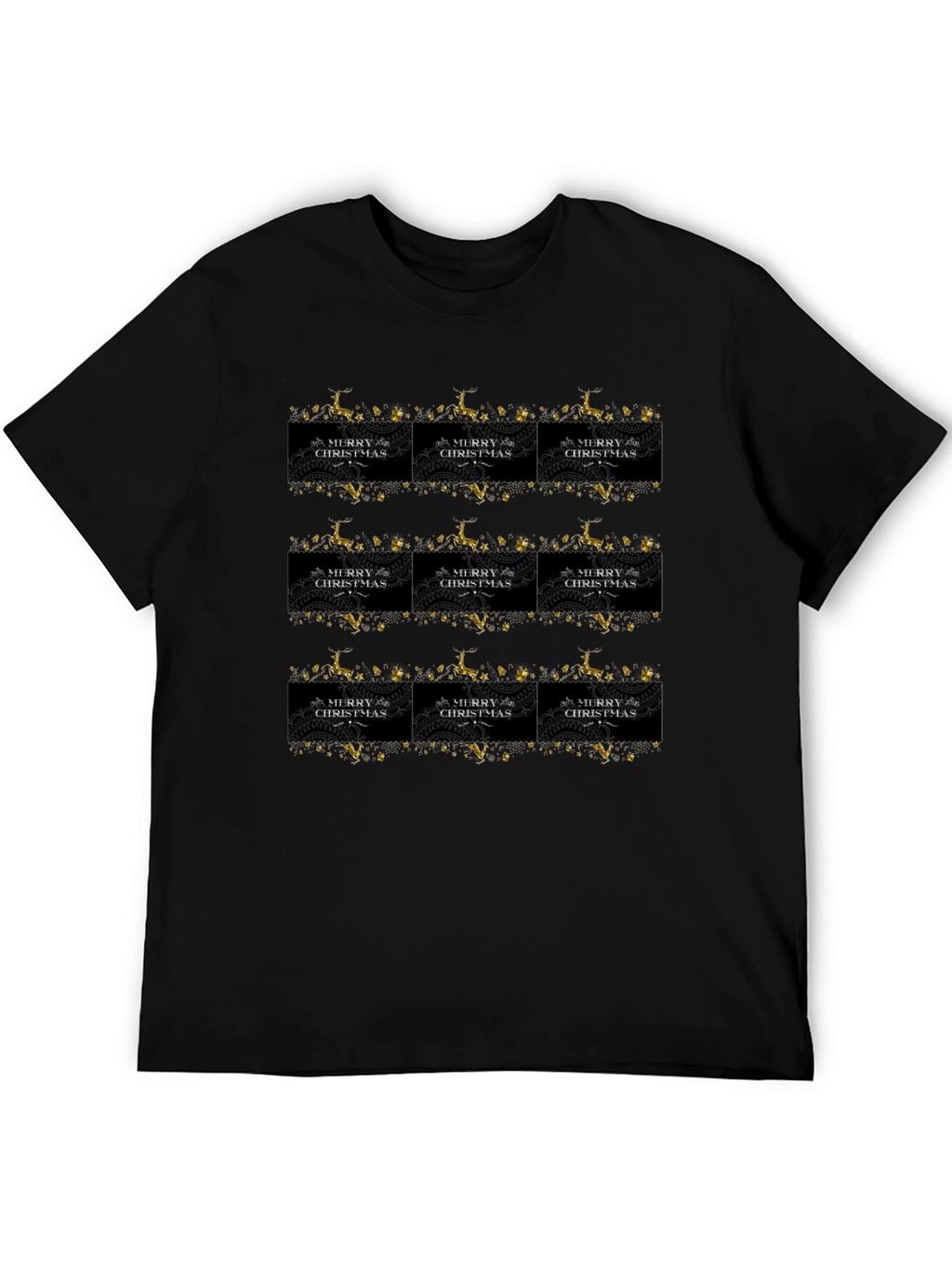 Festive Christmas Pattern T-Shirt