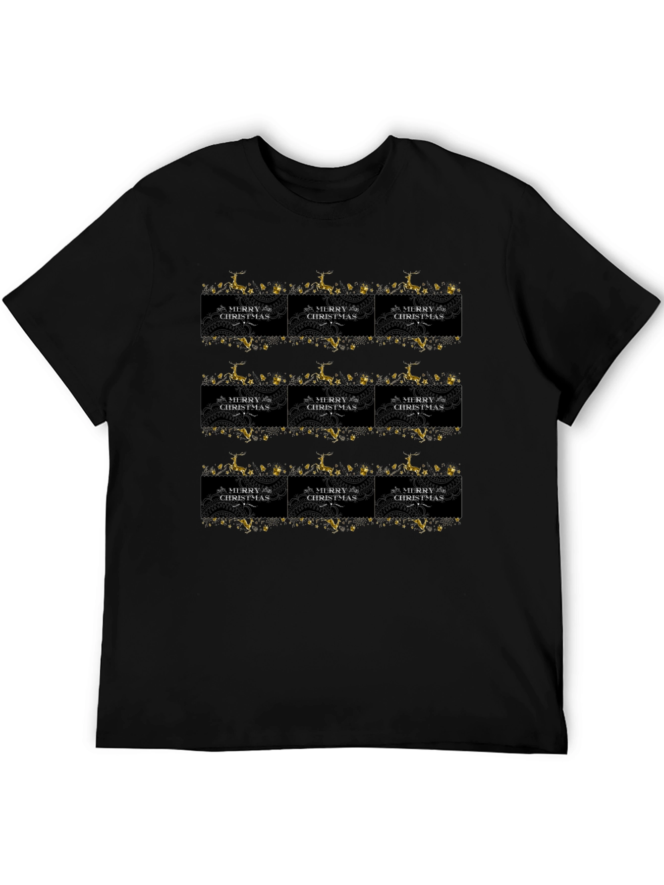 Festive Christmas Pattern T-Shirt