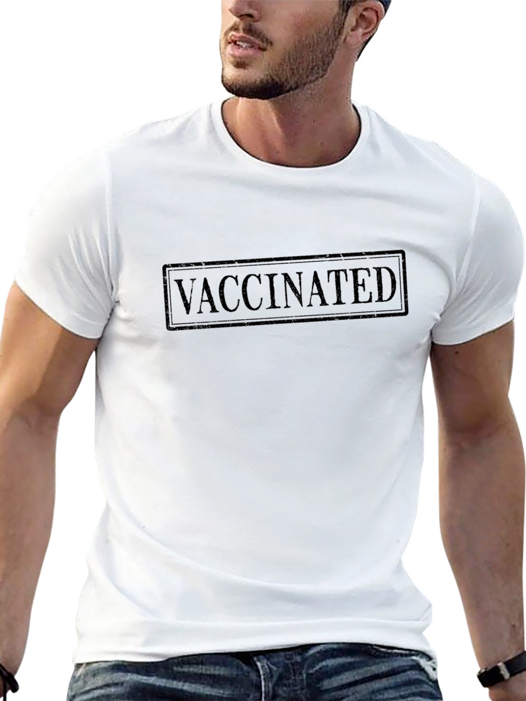Vaccinated Graphic T-Shirt