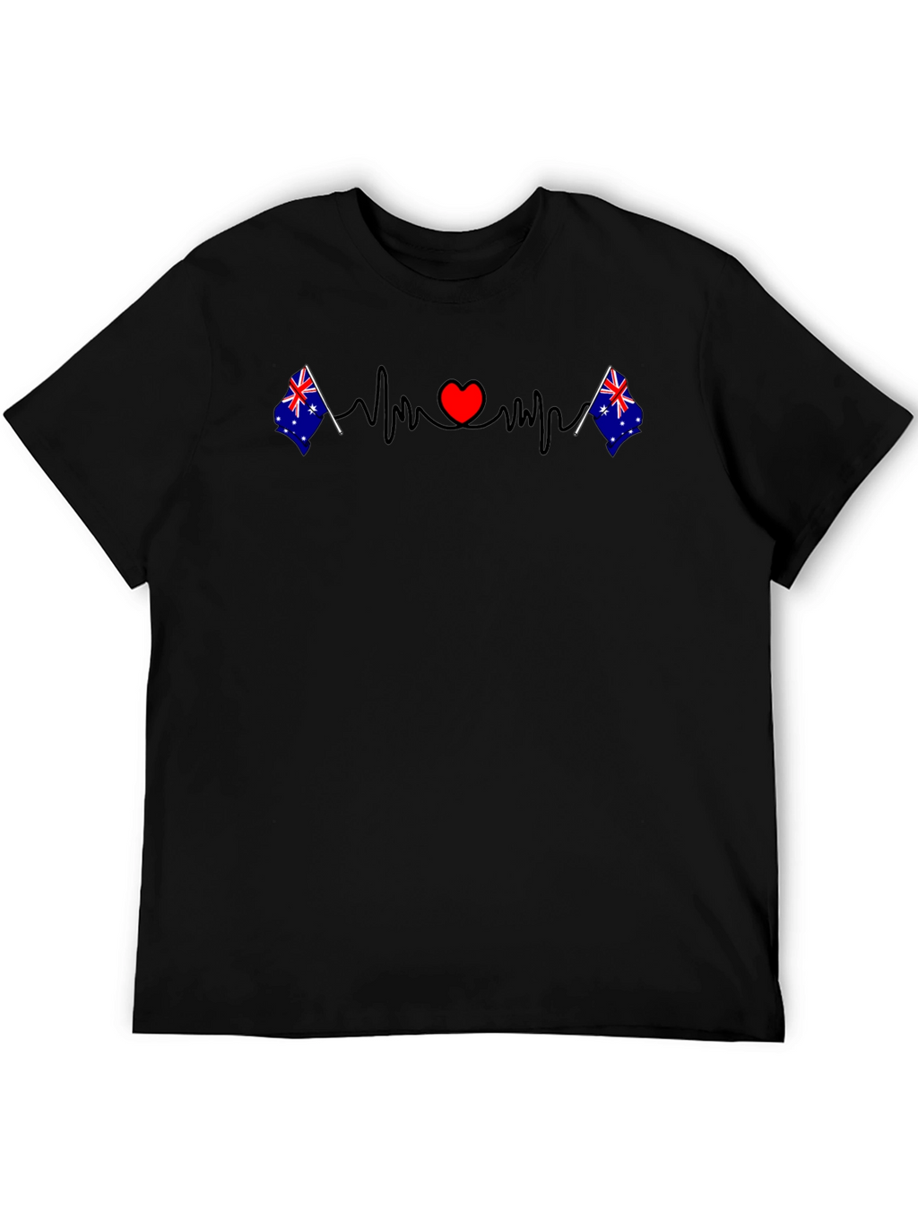 Australia Love Heartbeat T-Shirt
