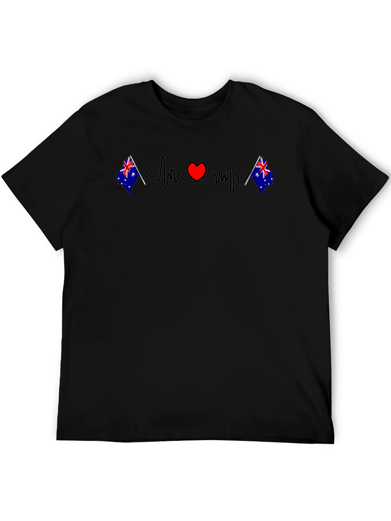 Australia Love Heartbeat T-Shirt