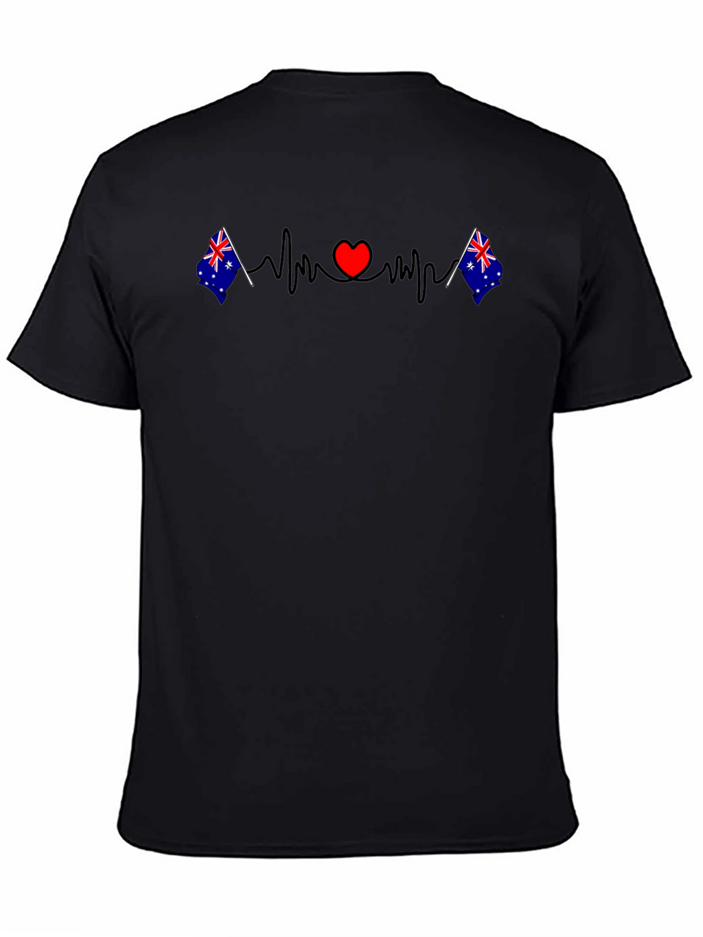 Australia Love Heartbeat T-Shirt
