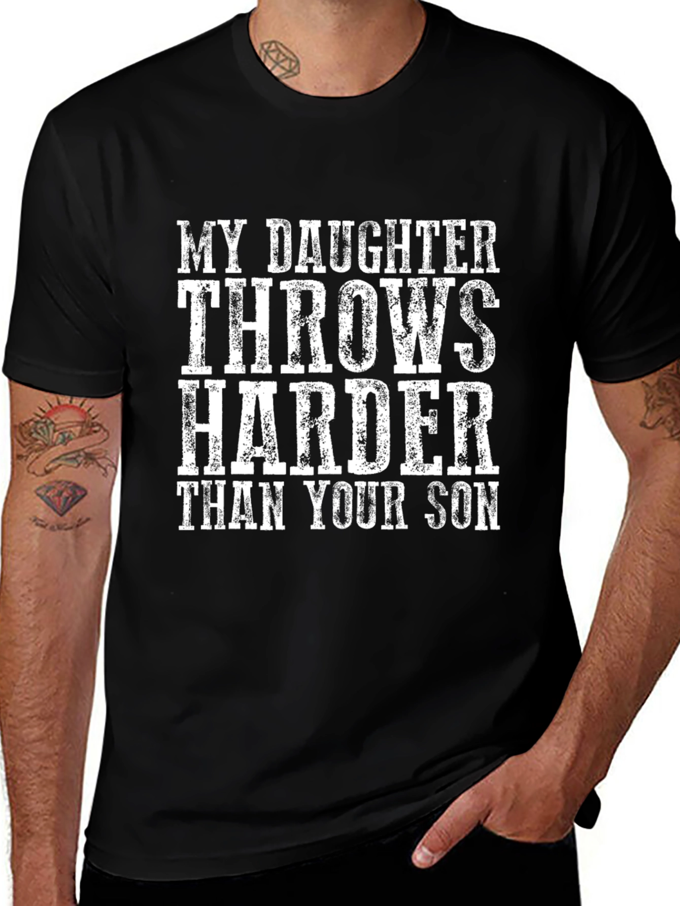 Daughter Throws Harder T-Shirt