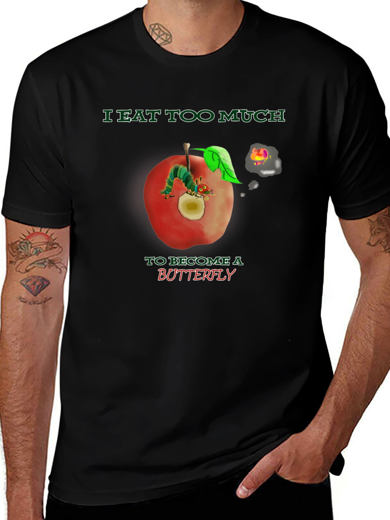 I Eat Too Much Caterpillar T-Shirt