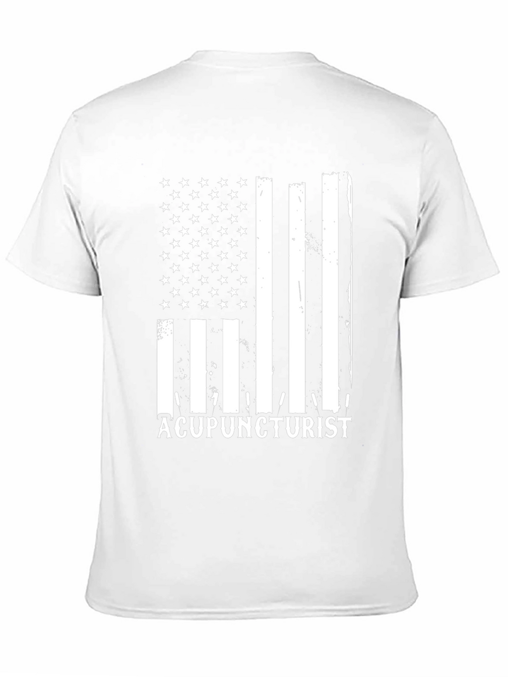 Acupuncturist American Flag T-Shirt