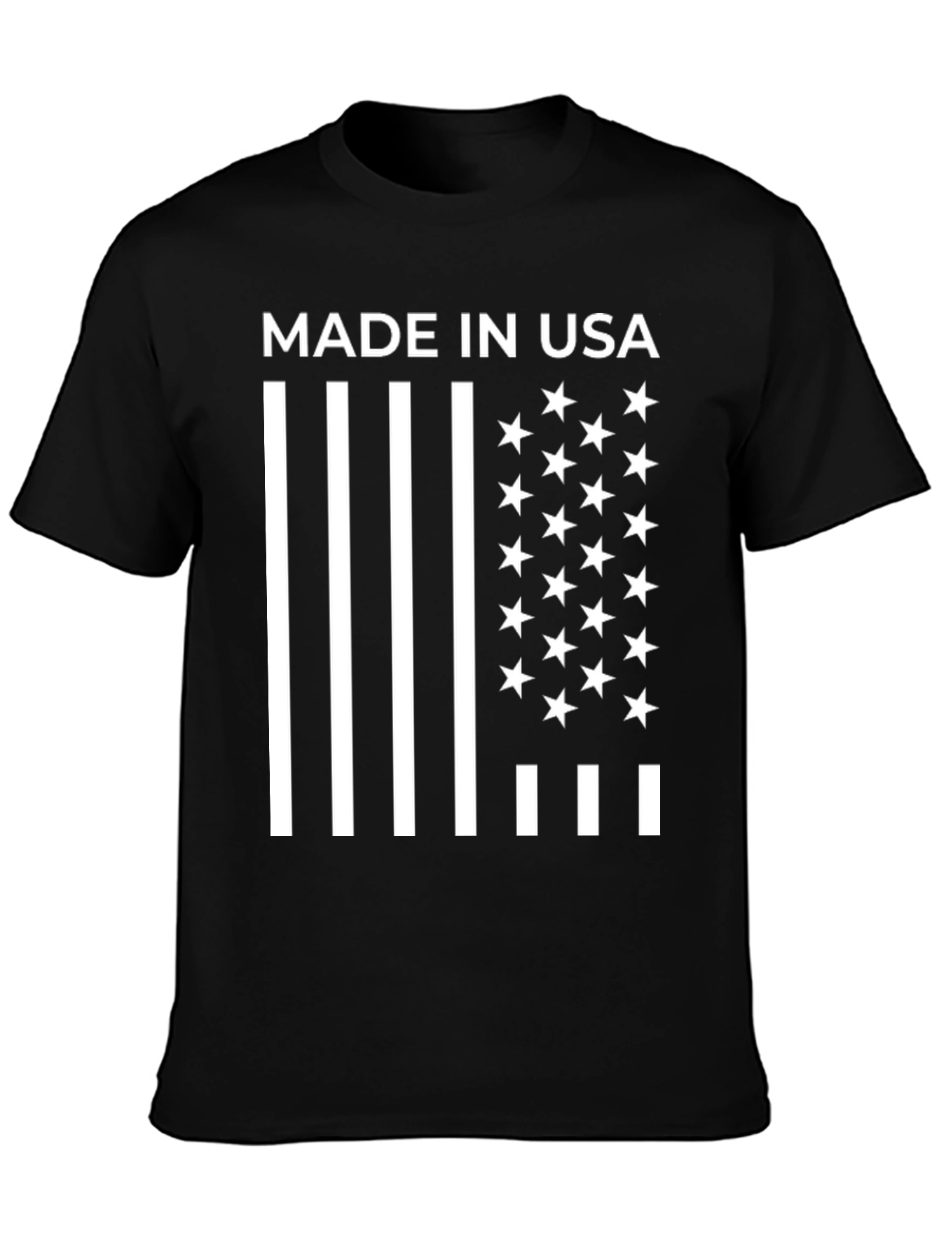 Made In USA American Flag T-Shirt