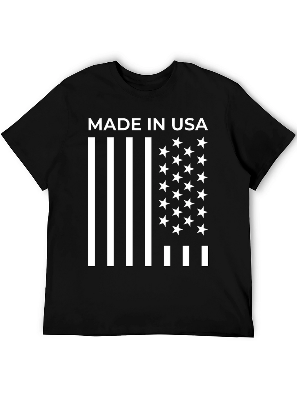 Made In USA American Flag T-Shirt