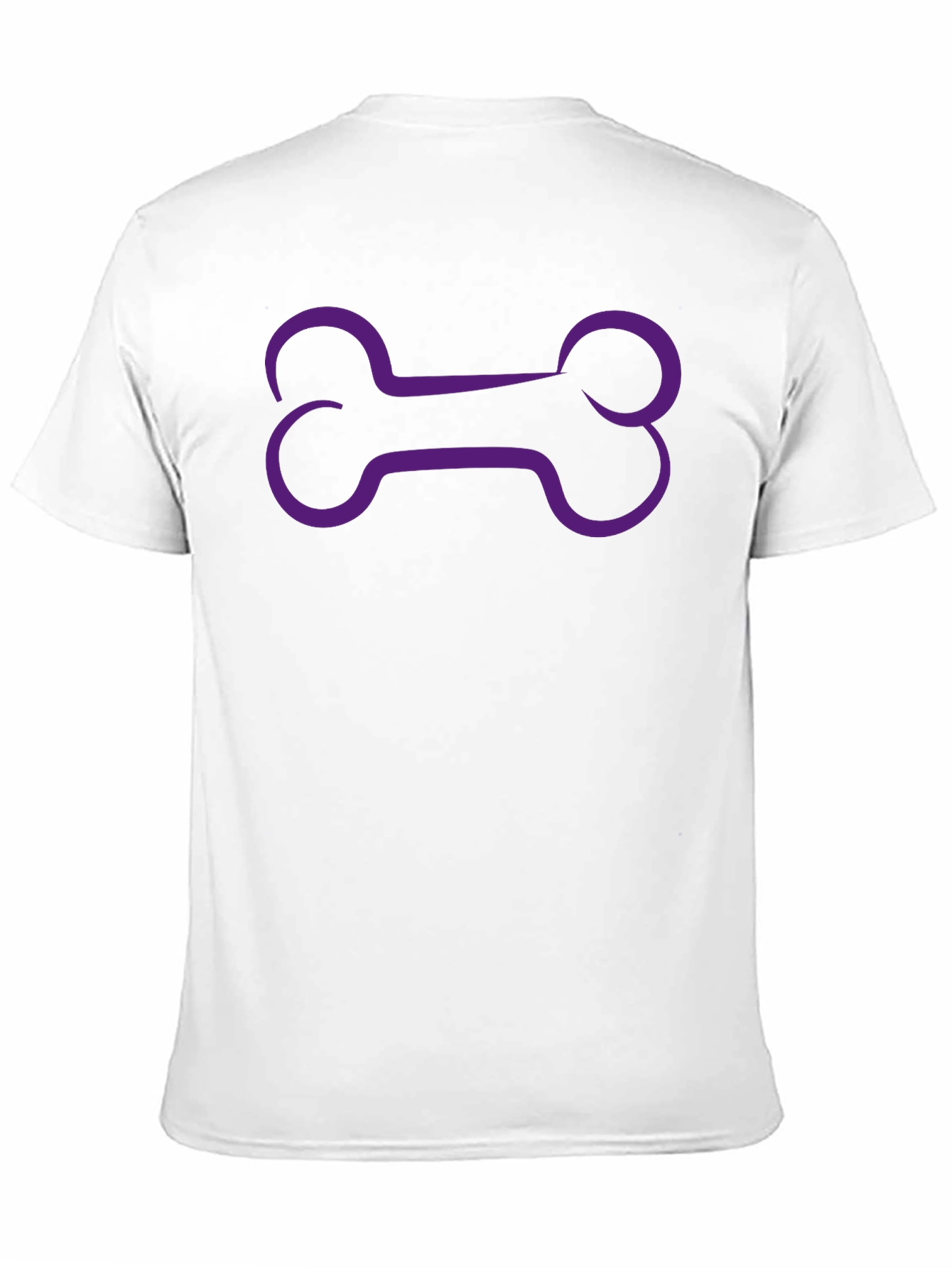 Bone Graphic Black Tee - Unique Design
