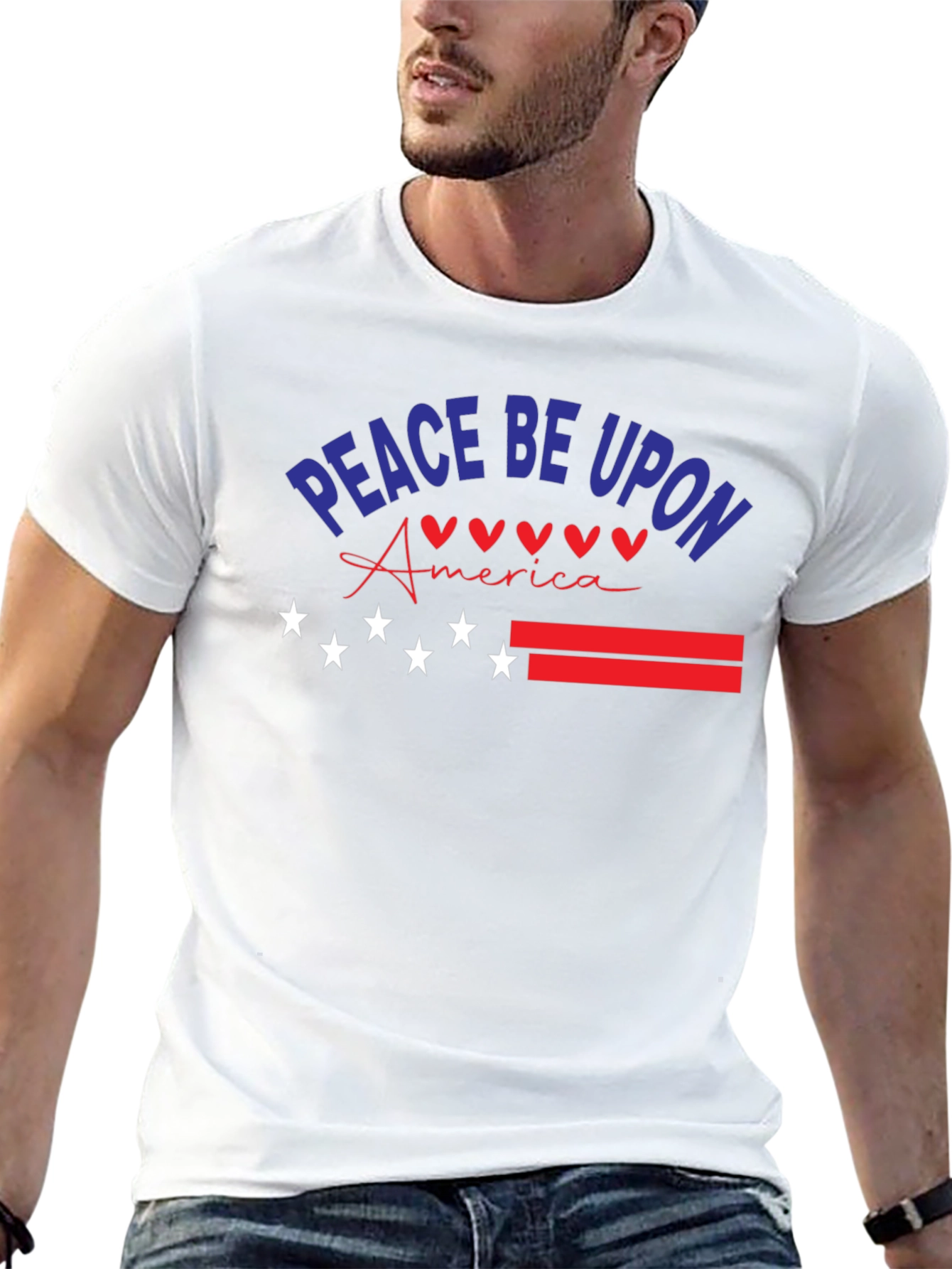 Peace Be Upon America Graphic Tee