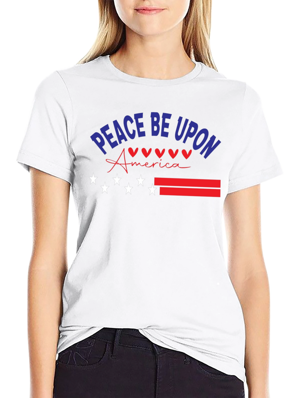 Peace Be Upon America Graphic Tee