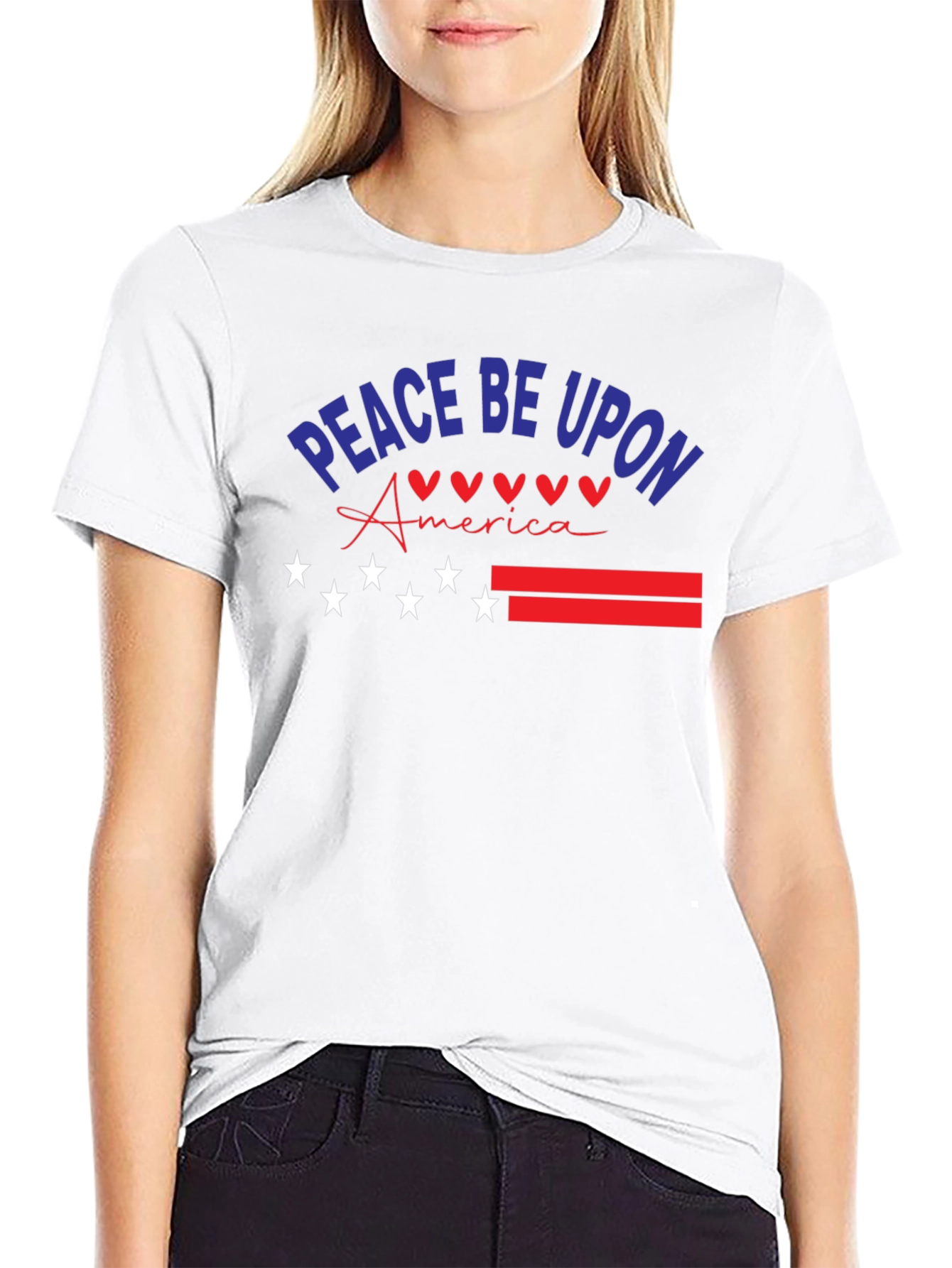 Peace Be Upon America Graphic Tee