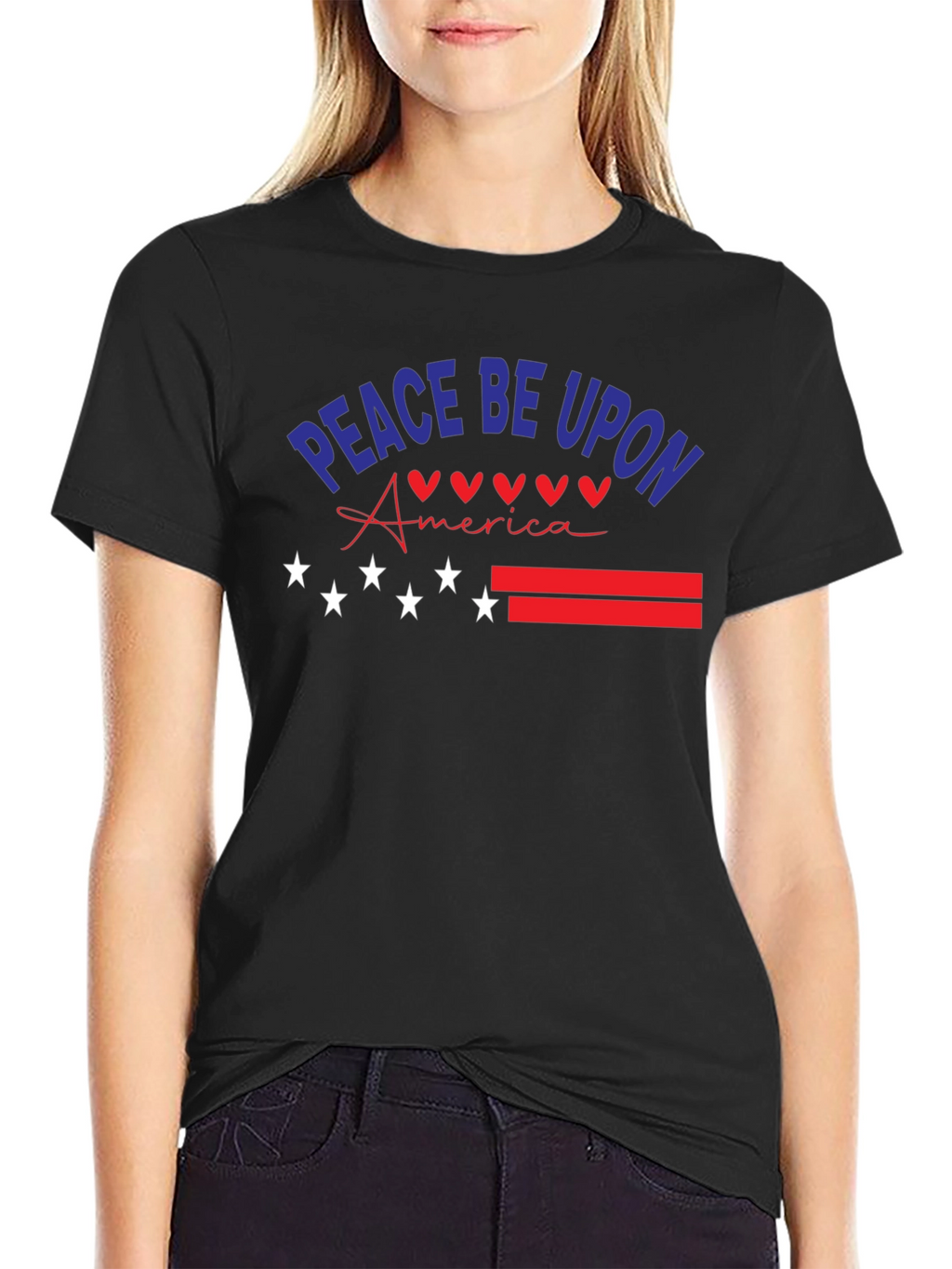 Peace Be Upon America Graphic Tee