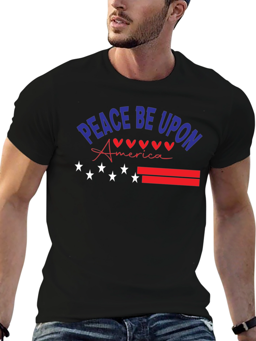 Peace Be Upon America Graphic Tee