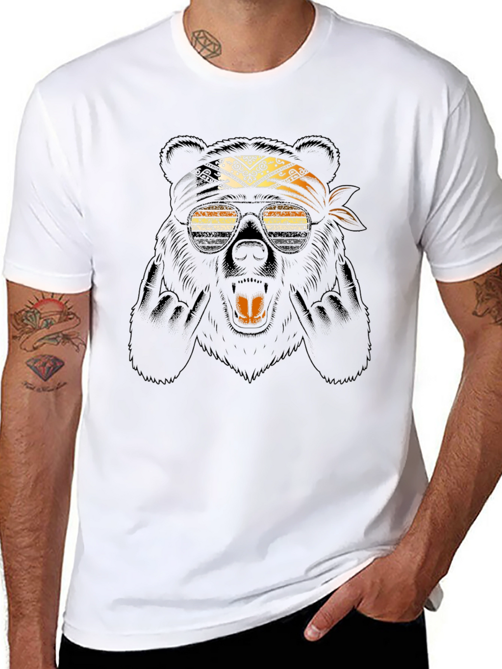 Cool Bear Graphic T-Shirt