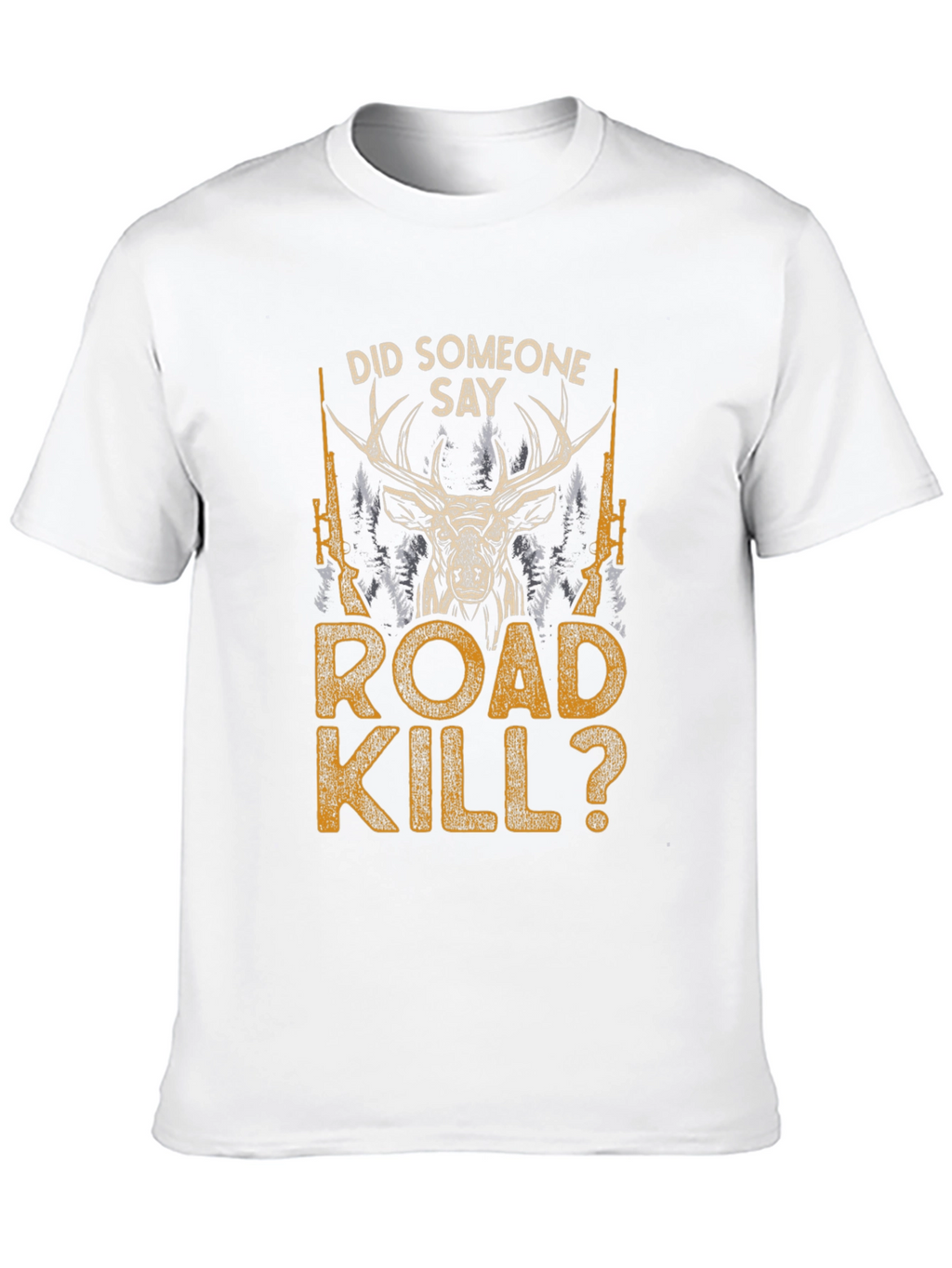 Road Kill Deer Hunter Graphic Tee