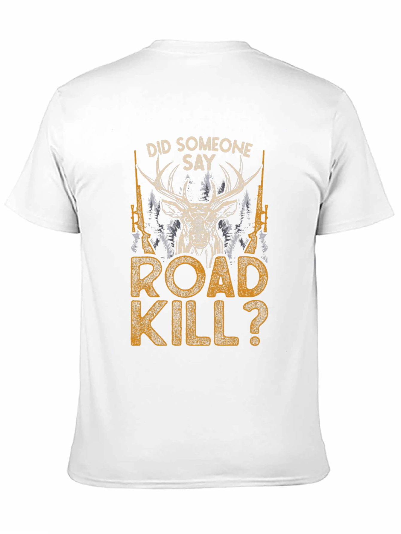 Road Kill Deer Hunter Graphic Tee