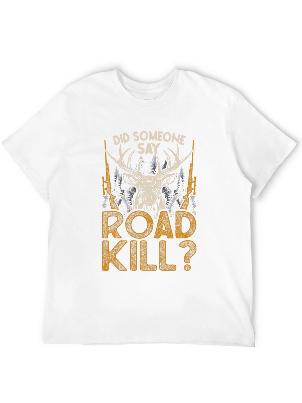 Road Kill Deer Hunter Graphic Tee