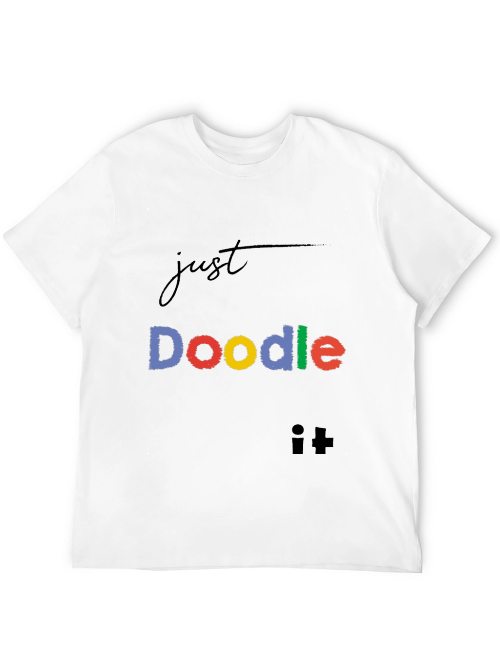 Just Doodle It! Mens Graphic T-Shirt