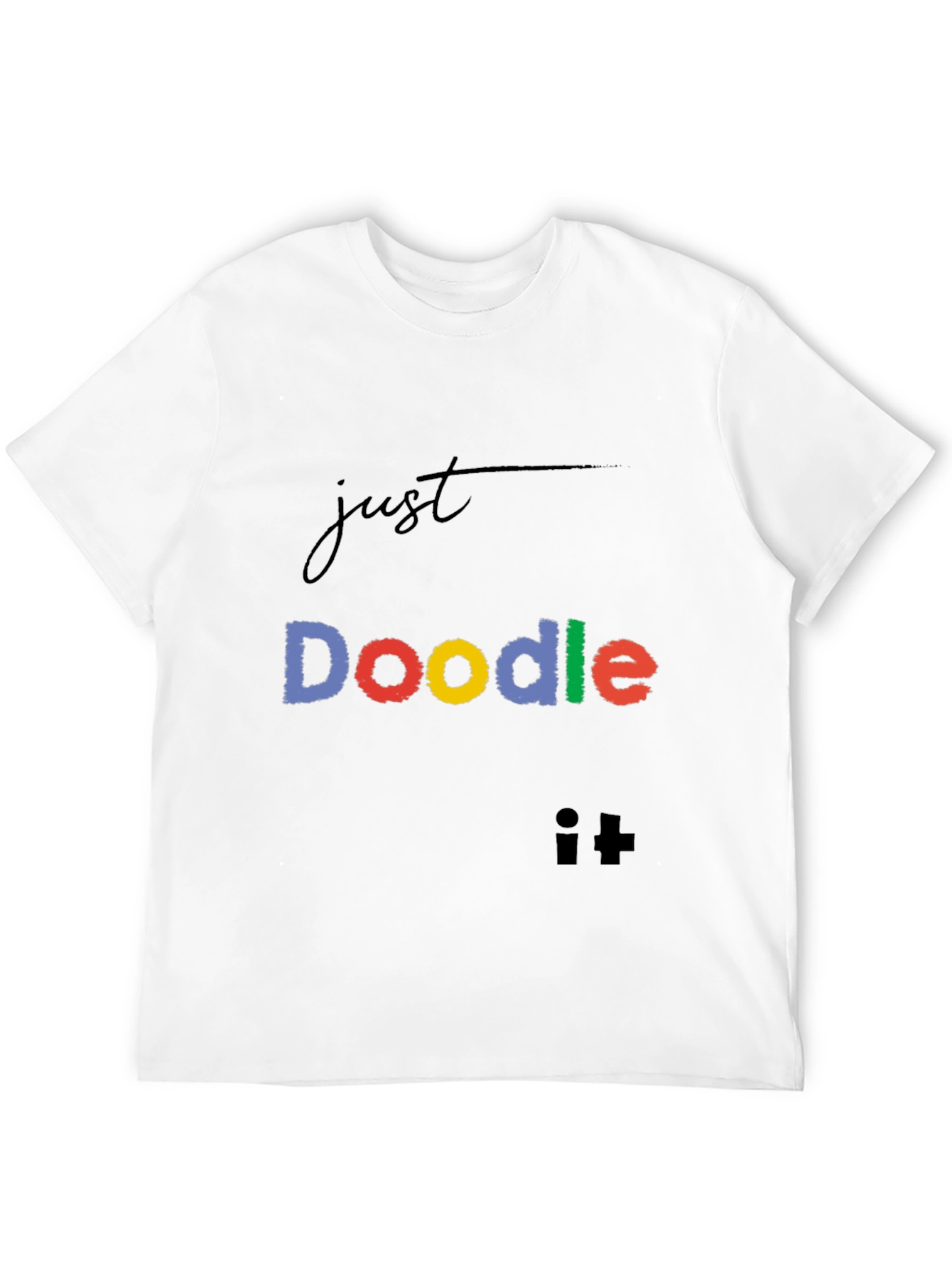 Just Doodle It! Mens Graphic T-Shirt