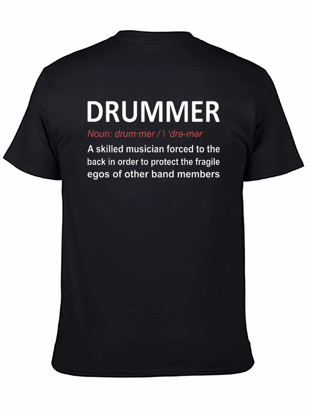 Drummer Definition T-Shirt - Musician Gift