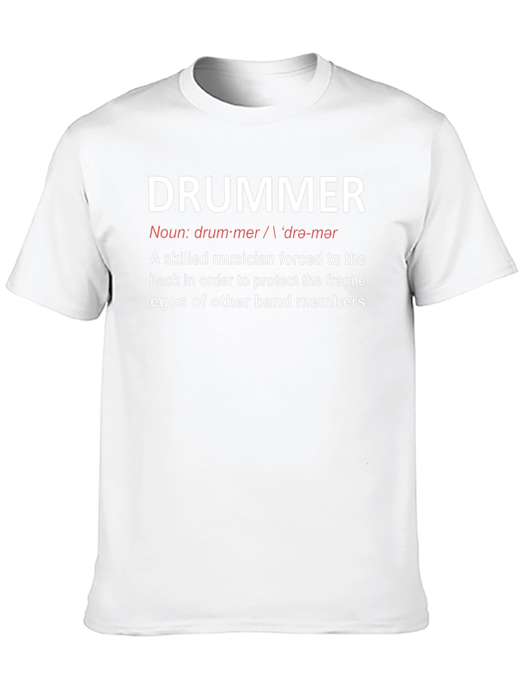 Drummer Definition T-Shirt - Musician Gift