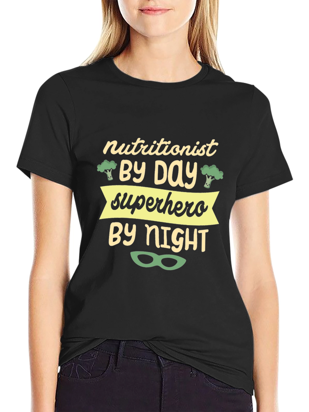 Nutritionist Superhero Graphic Tee