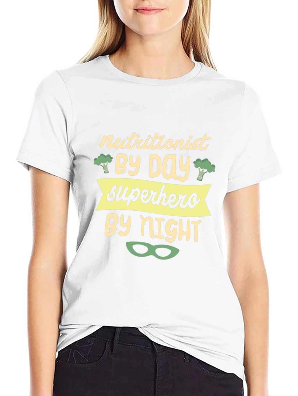 Nutritionist Superhero Graphic Tee