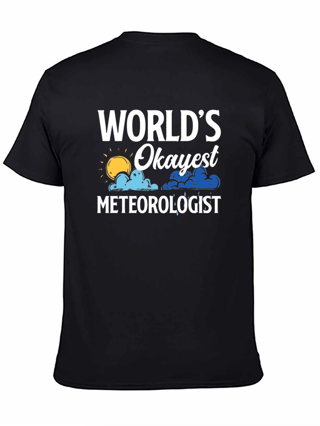 Worlds Okayest Meteorologist Graphic T-Shirt