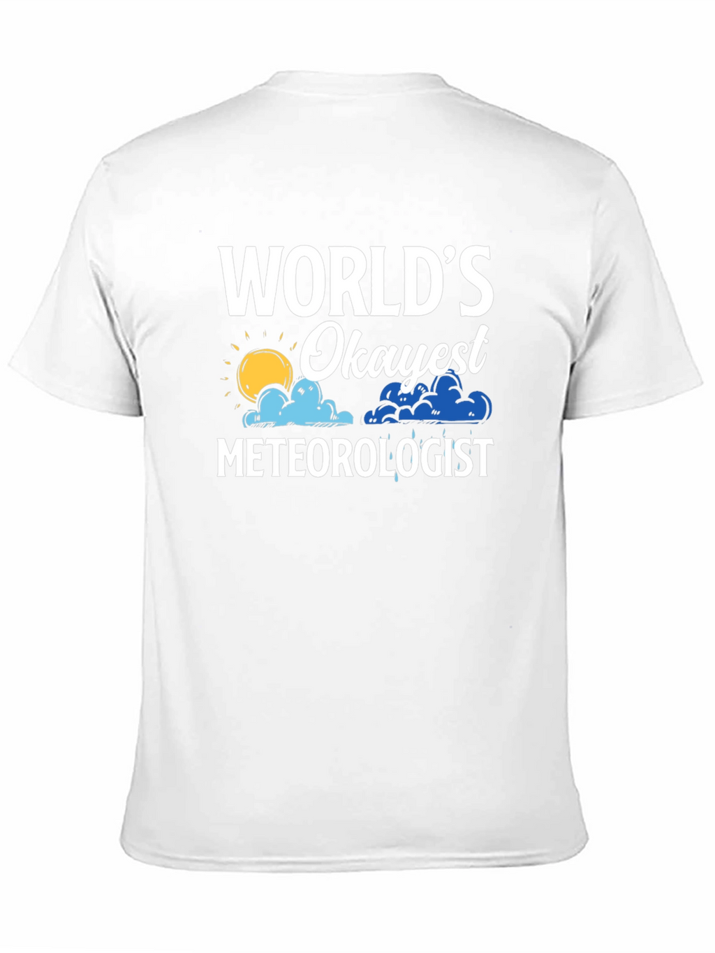 Worlds Okayest Meteorologist Graphic T-Shirt