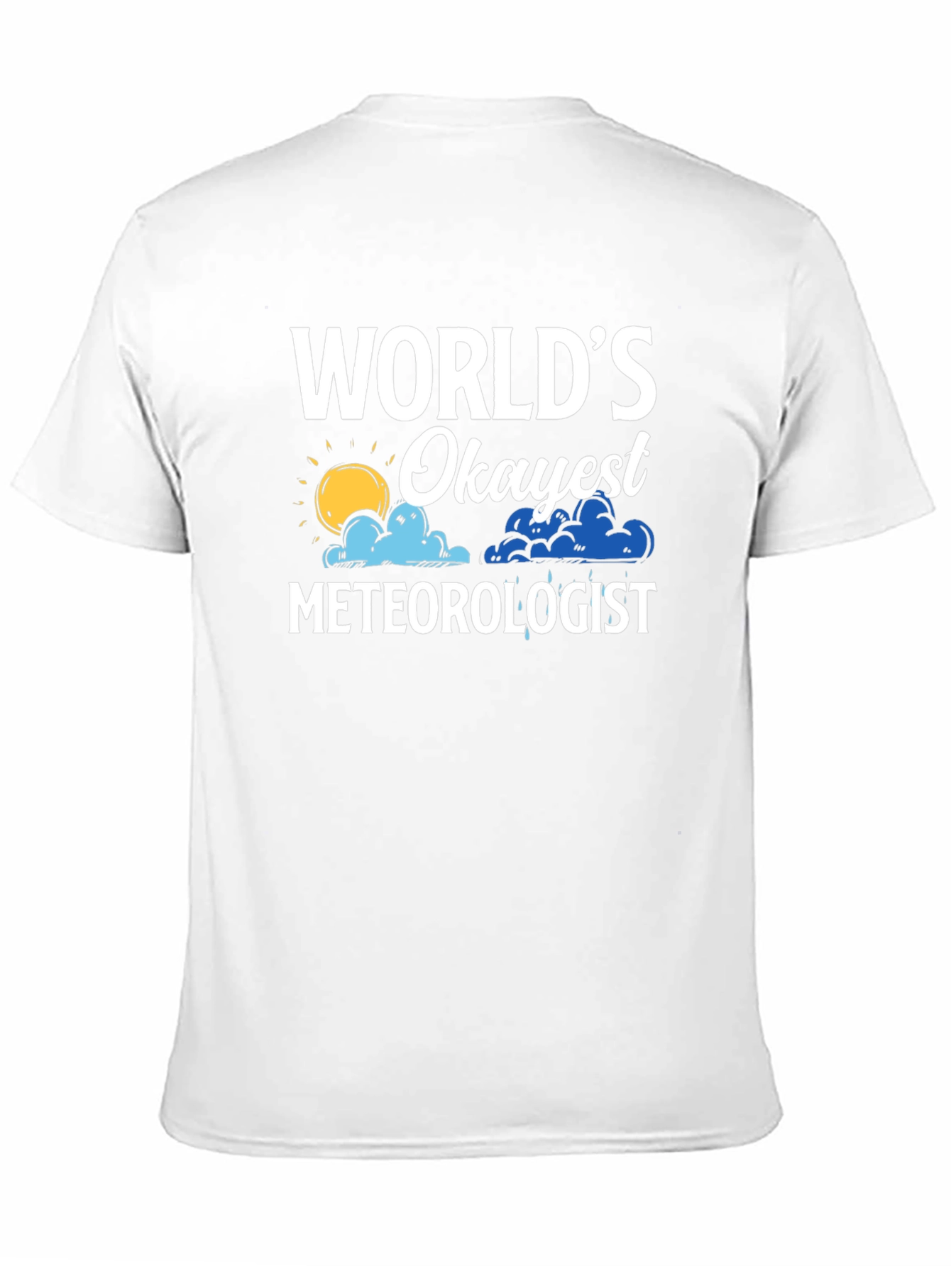 Worlds Okayest Meteorologist Graphic T-Shirt