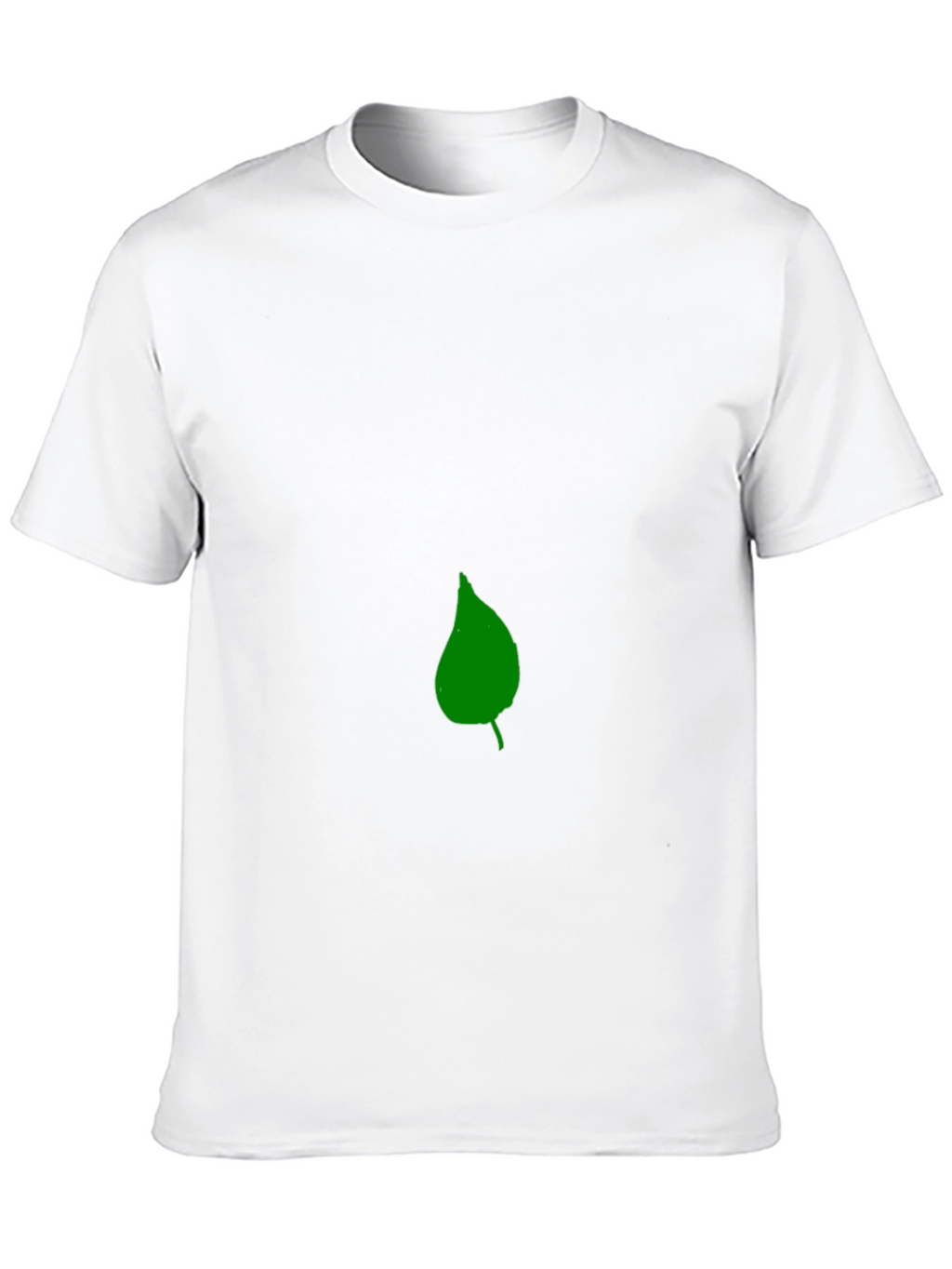 Leaf Graphic Black T-Shirt