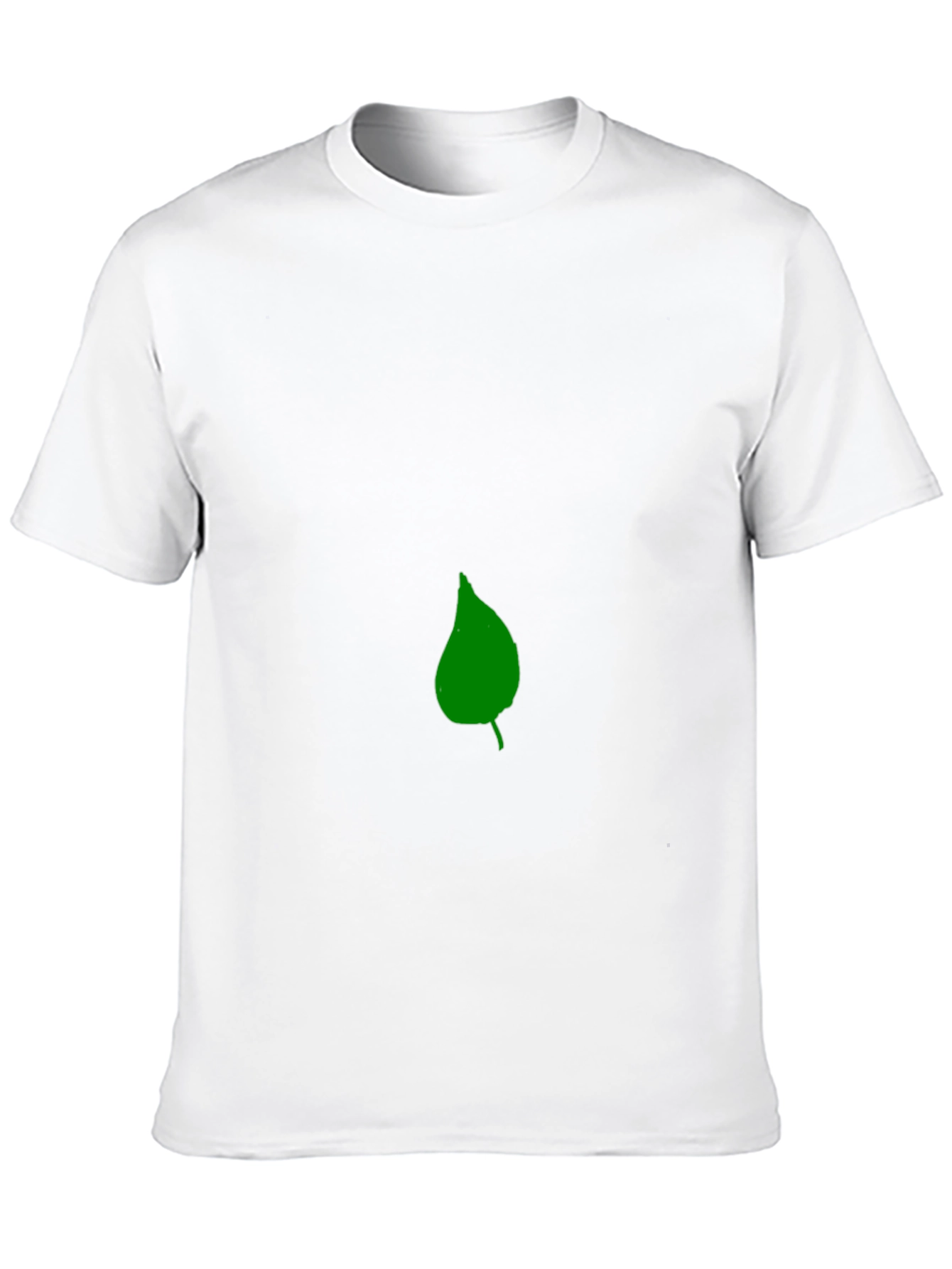 Leaf Graphic Black T-Shirt