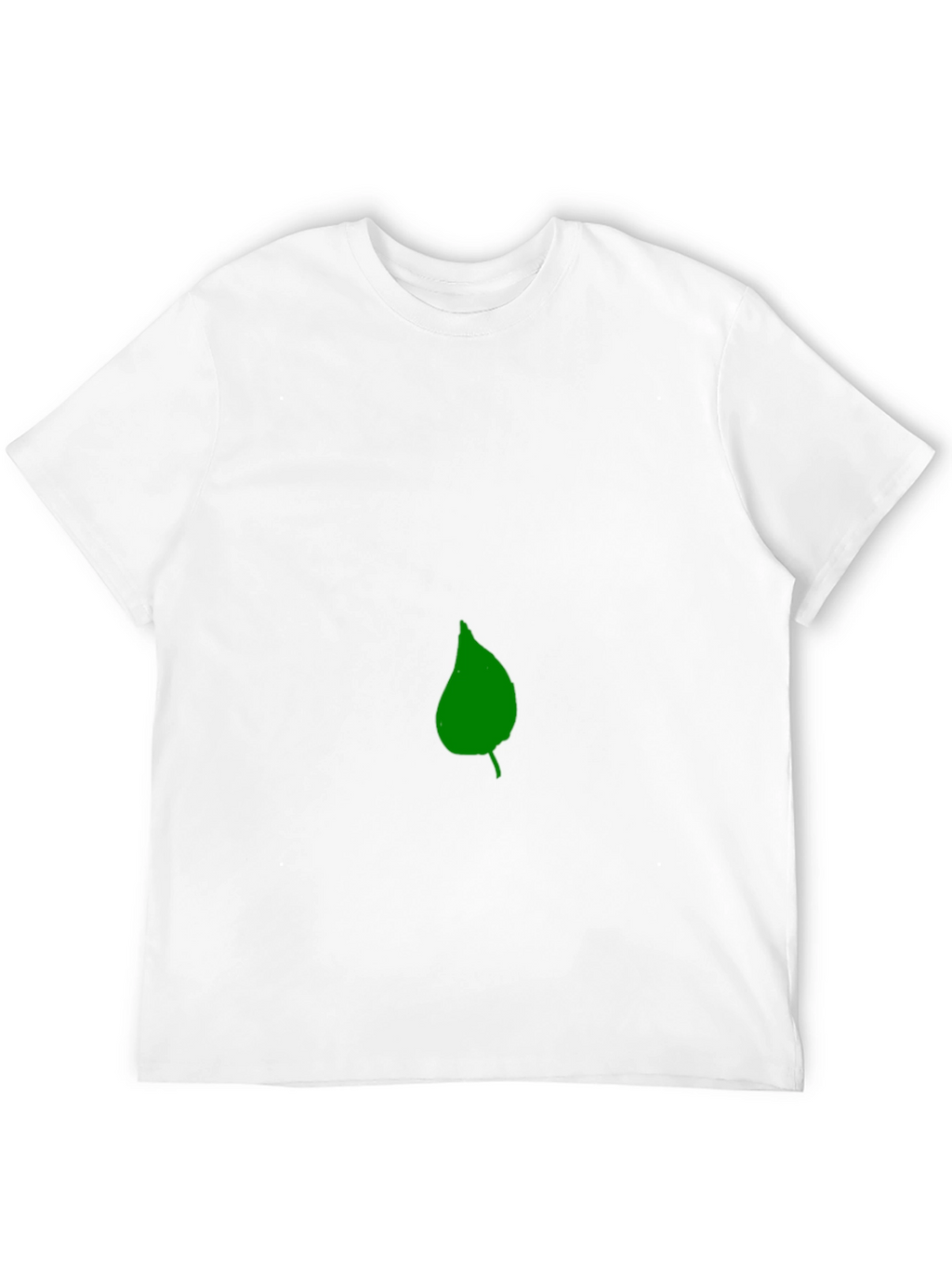 Leaf Graphic Black T-Shirt