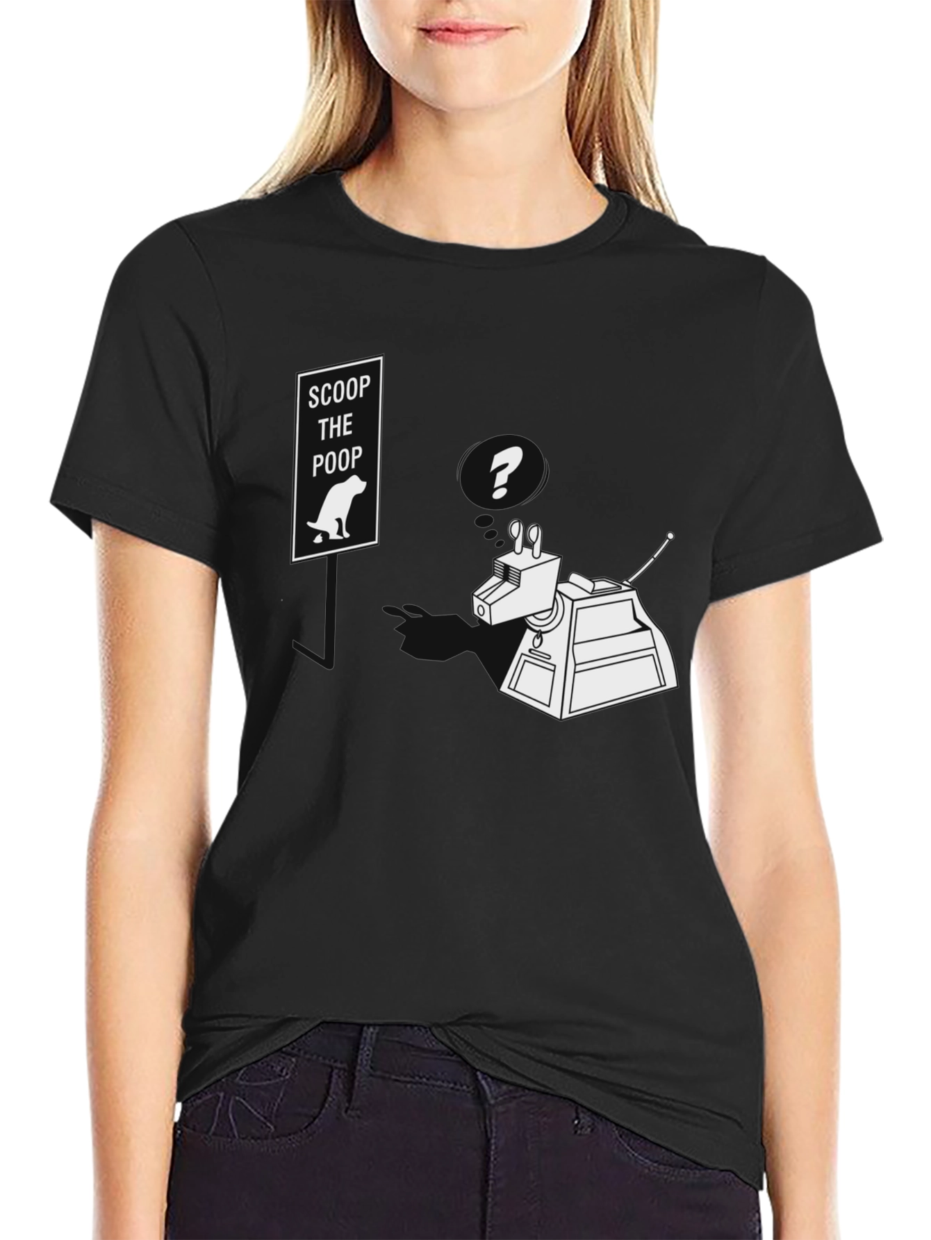K9 Scoop the Poop T-Shirt - Dr. Who Inspired