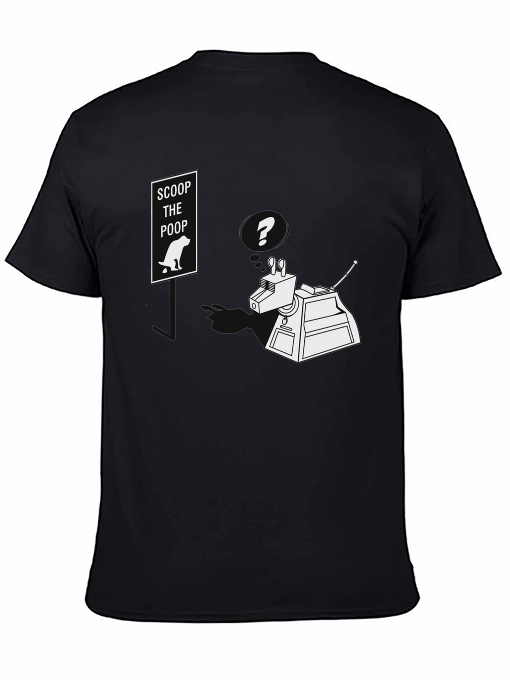 K9 Scoop the Poop T-Shirt - Dr. Who Inspired