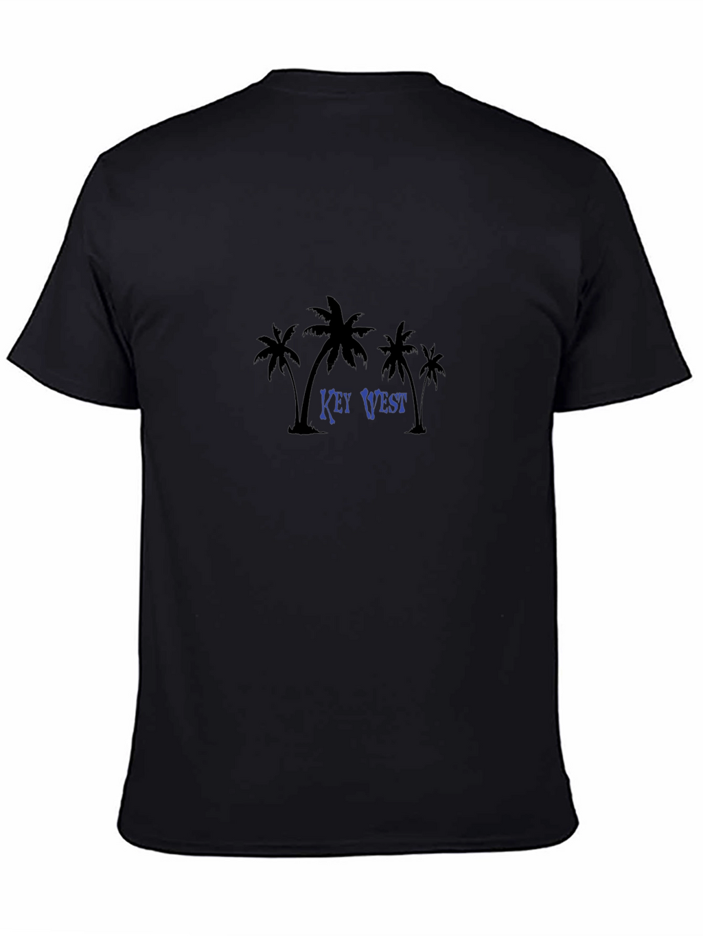 Key West Palm Tree Graphic Tee - Black