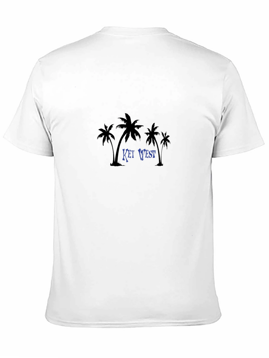 Key West Palm Tree Graphic Tee - Black
