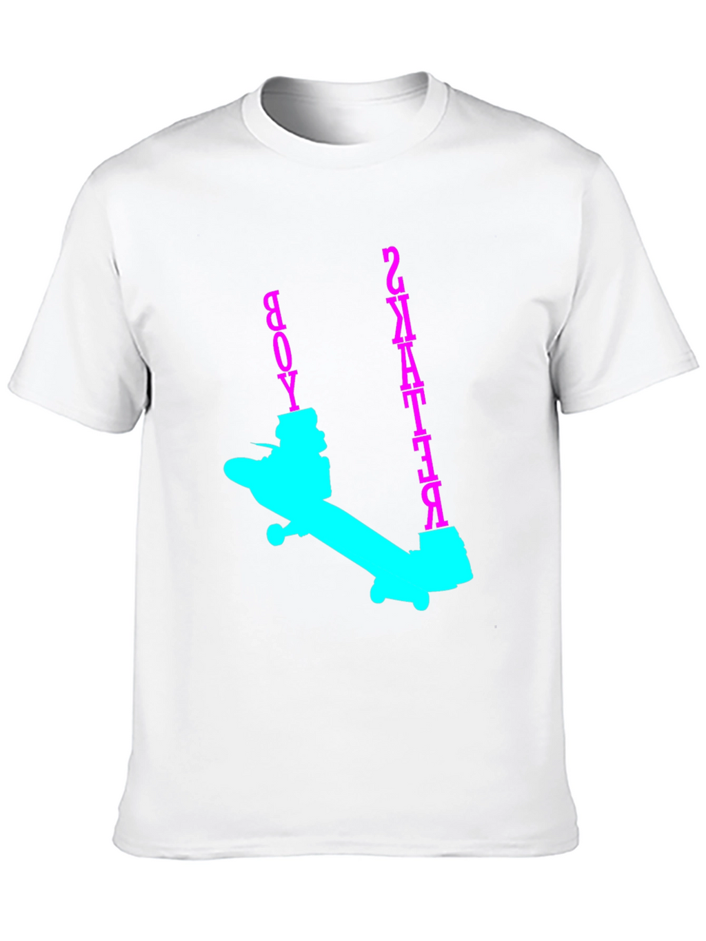 Skater Boy Graphic Tee - Bold & Edgy