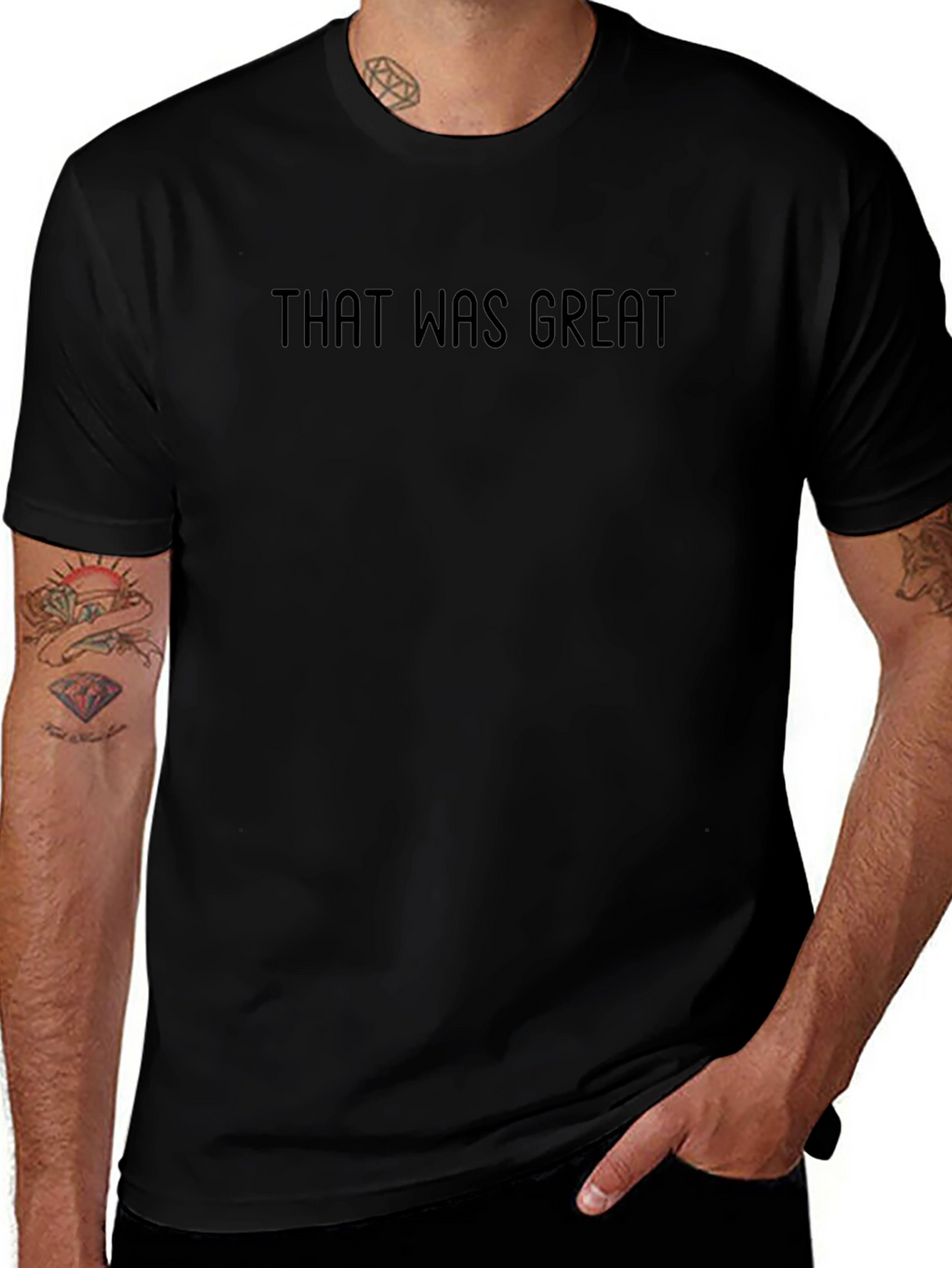 That Was Great Black Tee