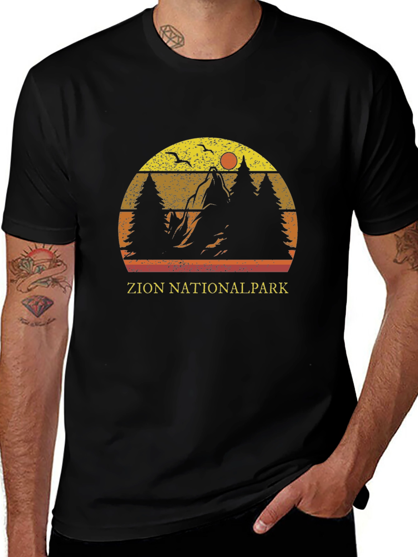 Zion National Park Vintage T-Shirt - Nature Tee