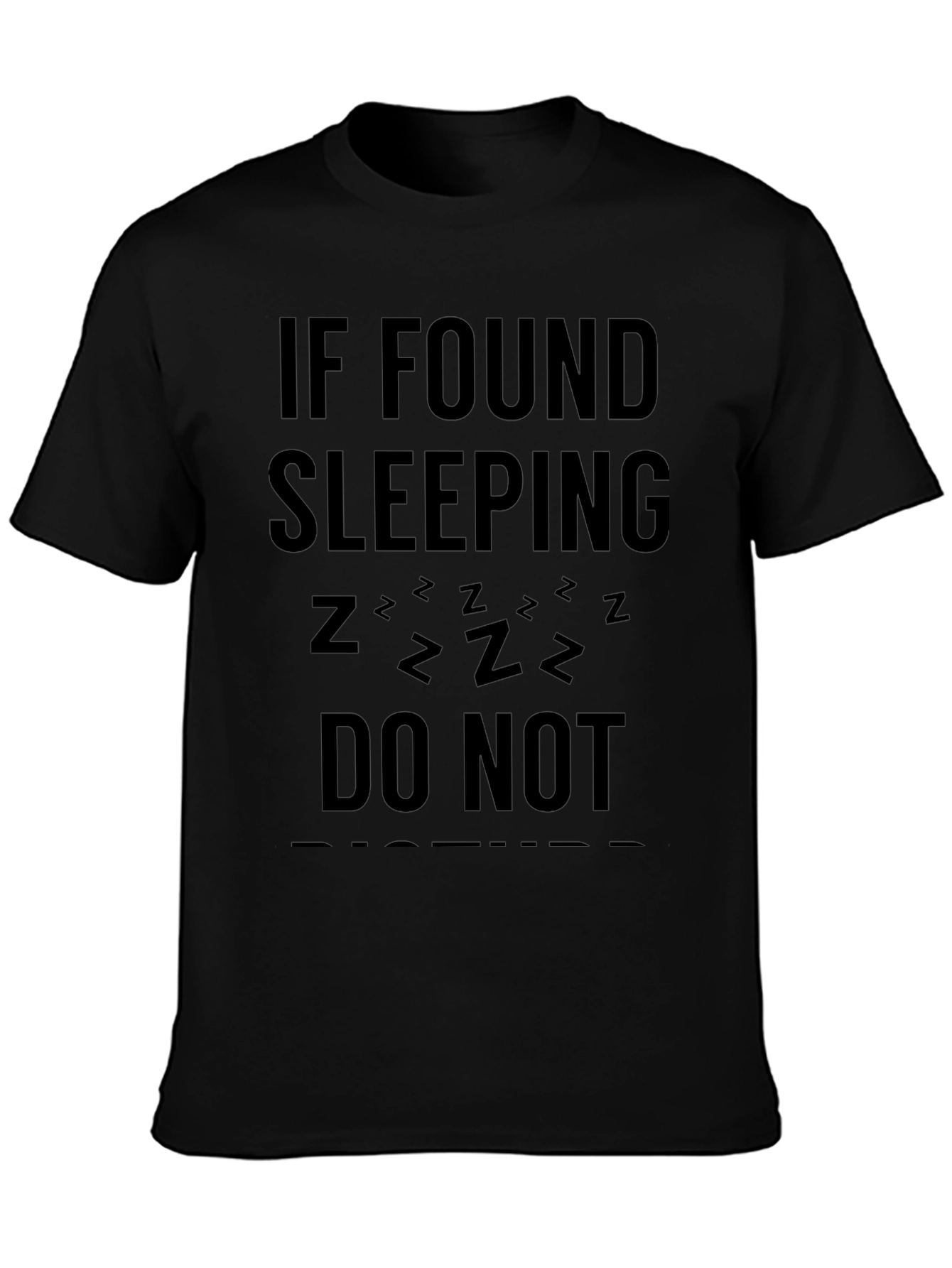 Funny Sleep Graphic T-Shirt