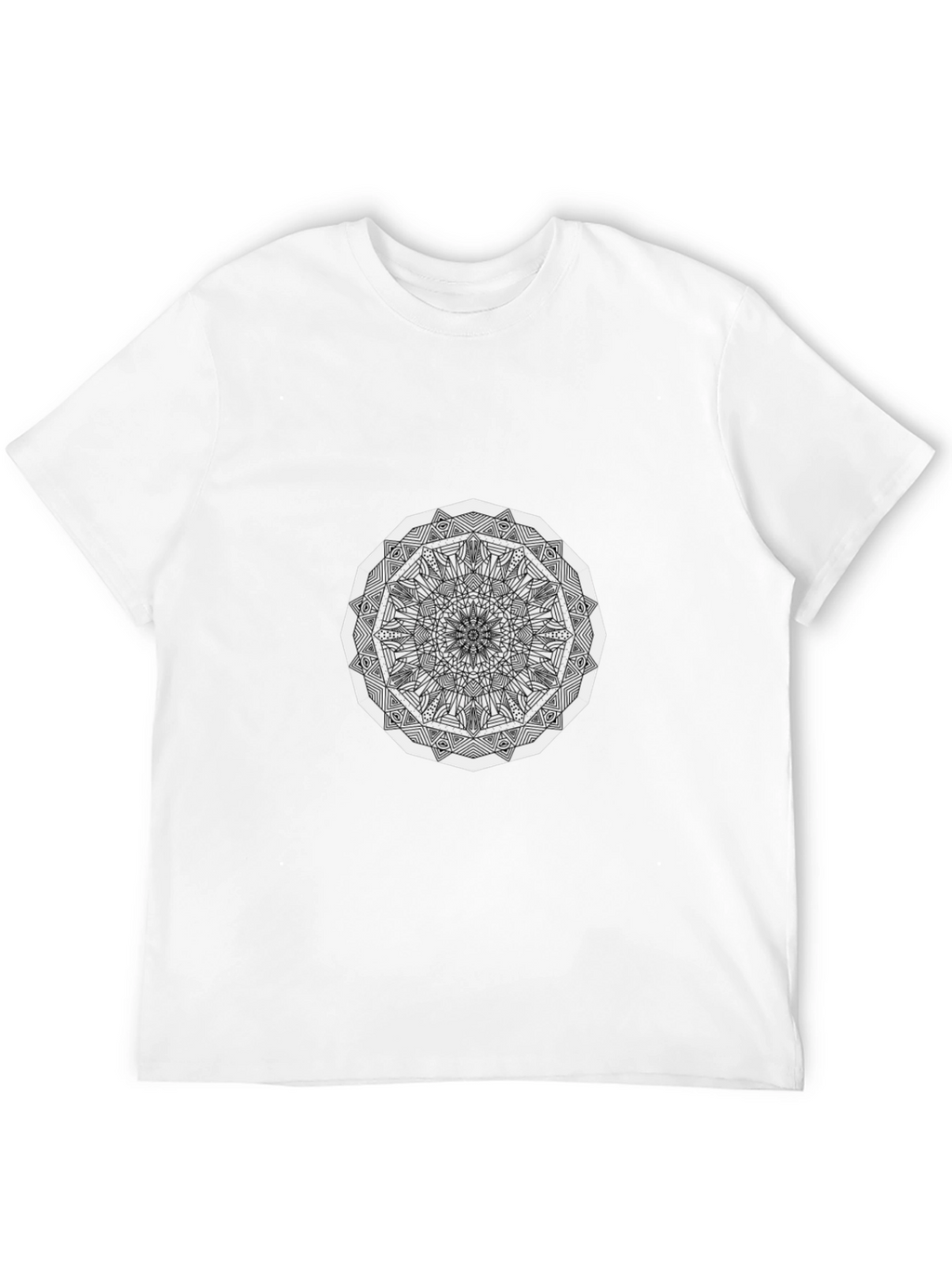 Mandala Graphic Black T-Shirt