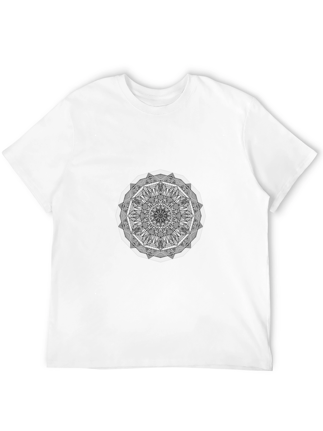 Mandala Graphic Black T-Shirt